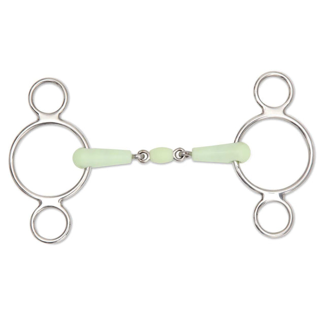 Shires Equikind Peanut Two Ring Gag