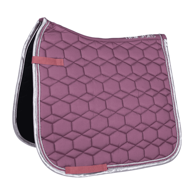 HKM Crystal Fashion Saddle Cloth #colour_dark-lilac