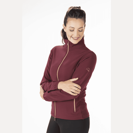 HKM Lily Softshell Jacket #colour_wine-red